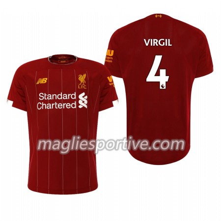Completo Calcio Liverpool Virgil van Dijk 4 Divisa Prima 2019/2020